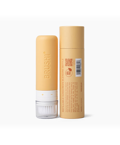 BRUSHI® Refillable Sunscreen Blending Bottle Orangescicle